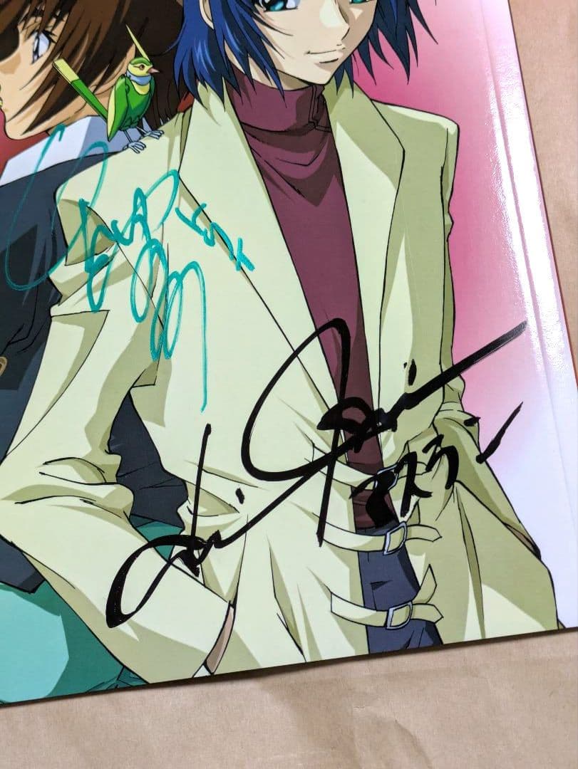 【激レア】 ガンダムSEED 写真集 JUSTICE アスラン 直筆サイン 4名