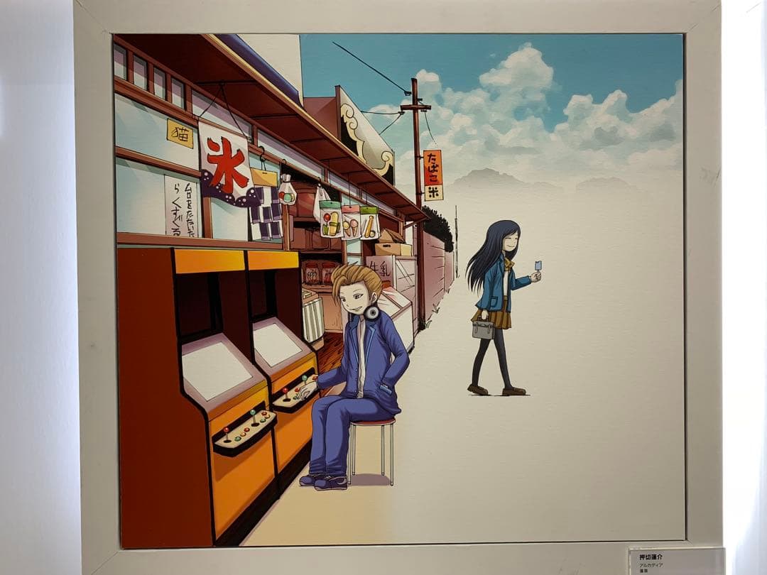 モンスターストライク展 複製原画 妲己:LAM 蓬莱・アルカディア:押切蓮介