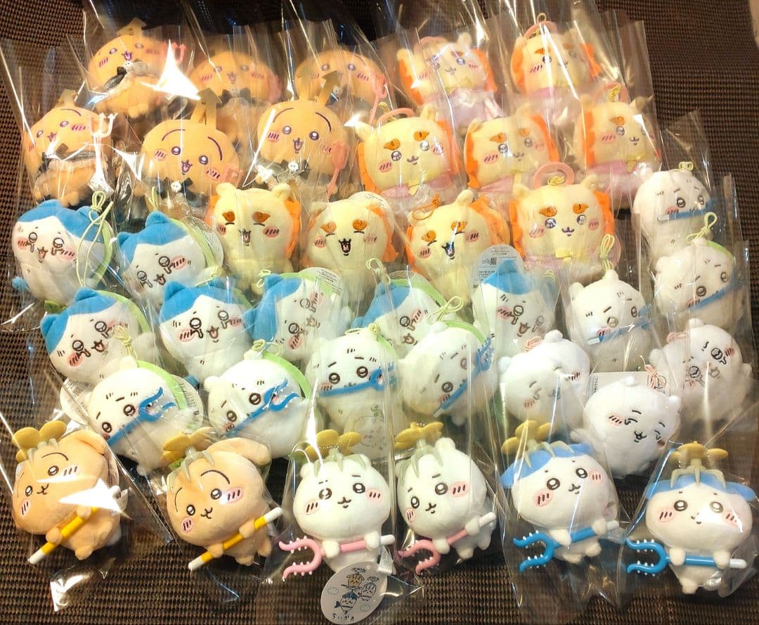 ちいかわまとめ売りマスコットセット