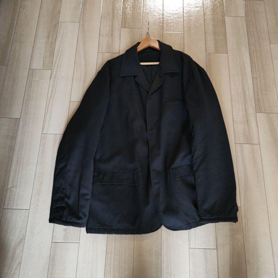 黒いカジュアルジャケット 大きめ