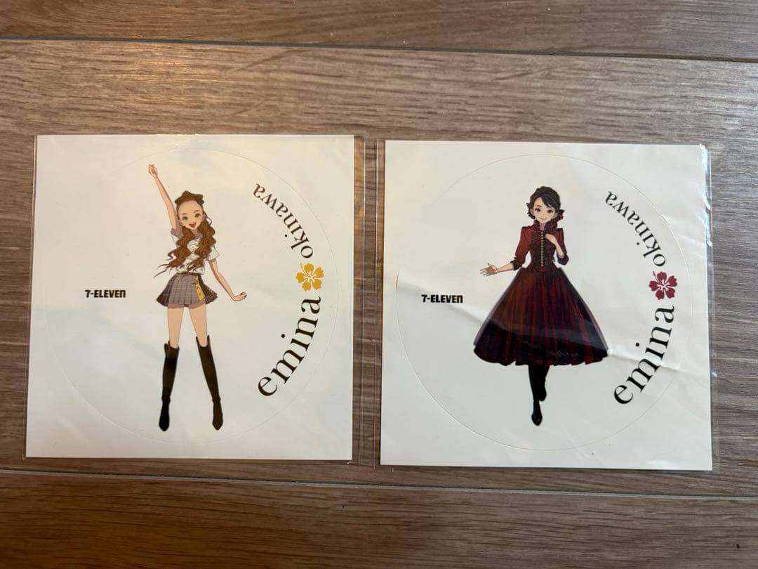 安室奈美恵 沖縄限定 エミーナステッカー 2枚 - メルカリ