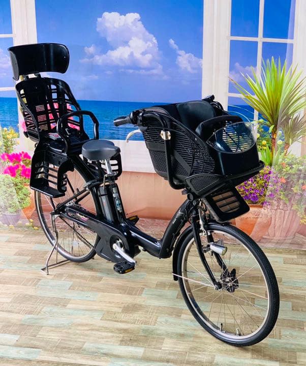 電動自転車26インチ 子供乗せ ブリジストン
