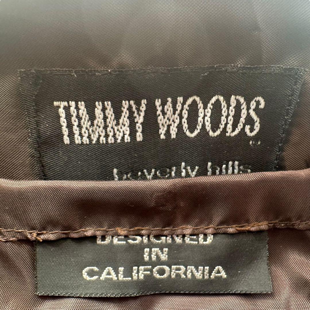 TIMMY WOODS ウッドバッグ バレルシェイプ 木製 保存袋 カード付