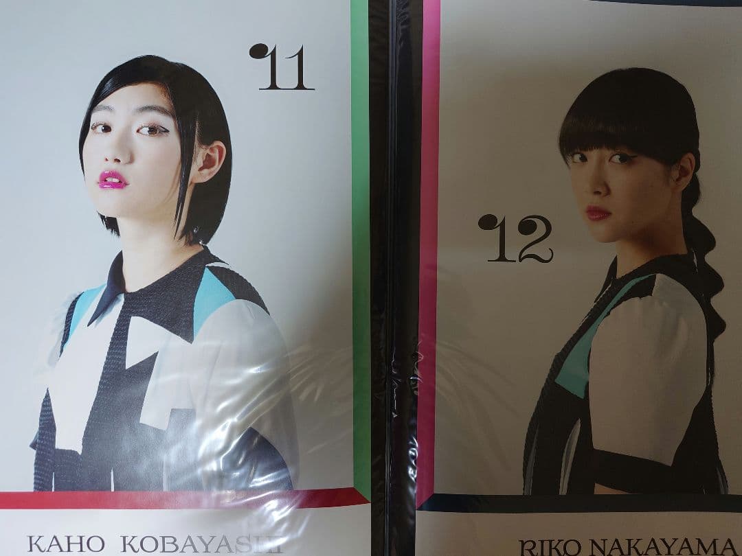 ポスター　私立恵比寿中学　Playlist　MUSIC　イヤフォンライオット