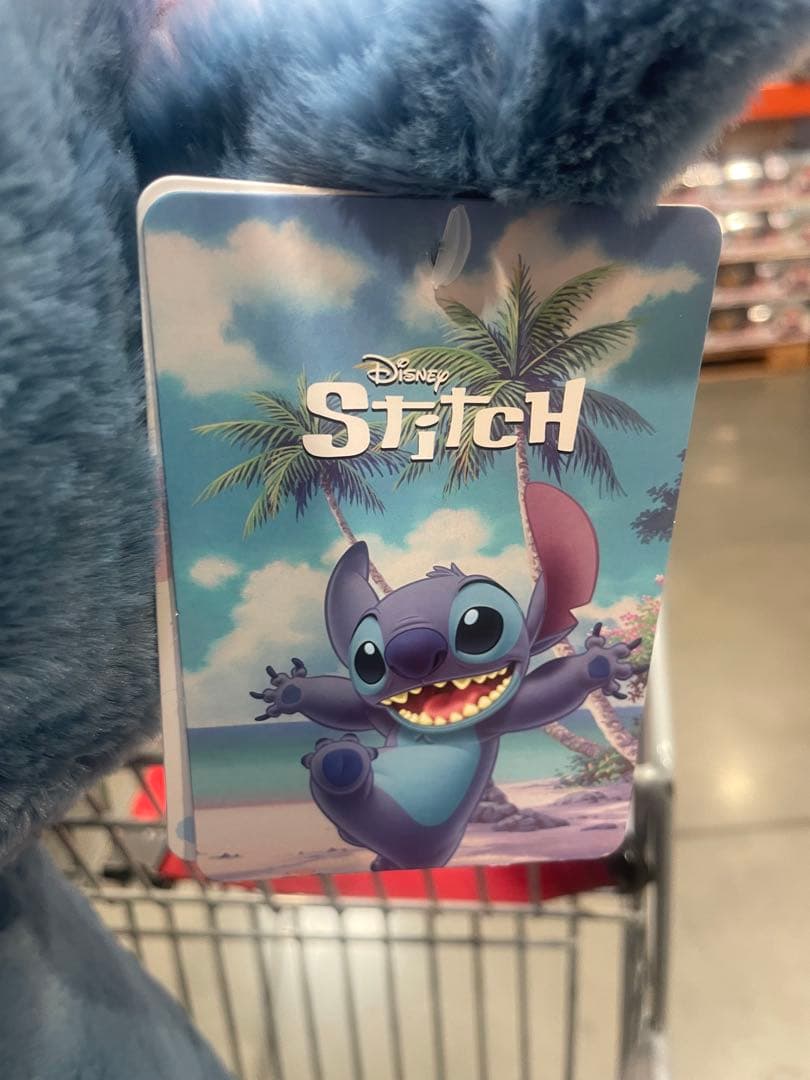 コストコ スティッチ 特大ぬいぐるみ