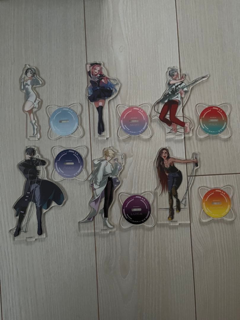 エイリアンステージ　アクリルスタンド　全種 グッズ-スタンドポップ】ALIEN STAGE 年越シーズン SPアクリルスタンド