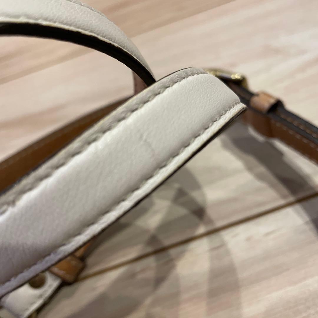 まいママ　COACH ネイビー ショルダーバッグ