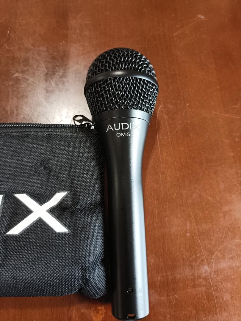 AUDIX OM6 ダイナミックマイク 専用ケース付