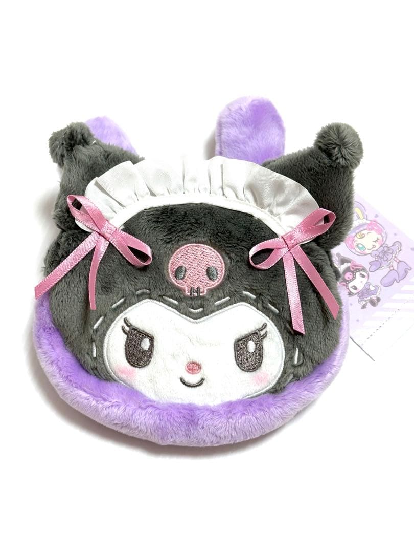 新品 サンリオ メゾピアノ mezzo piano フェイス形ポーチ クロミ①