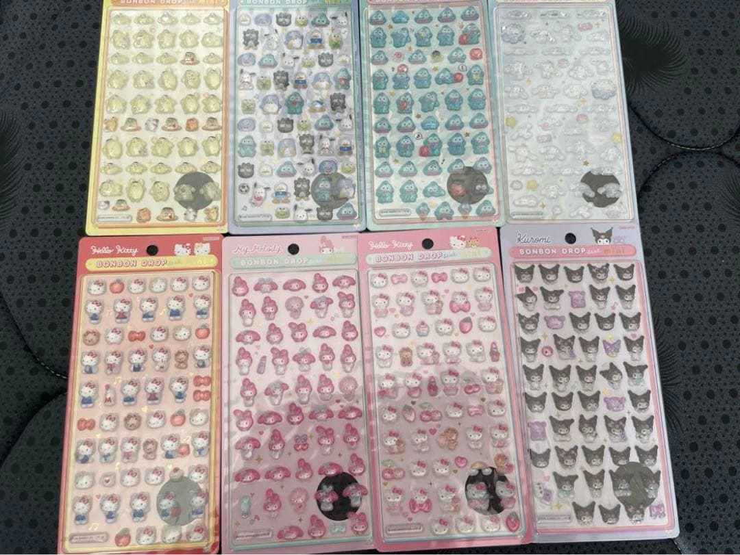 【正規品】ボンボンドロップ　BONBON DROP mini　サンリオ8種セット