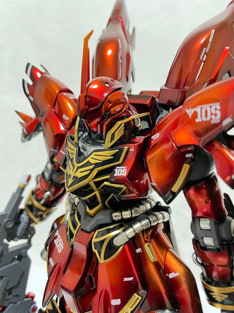 ガンプラ MG シナンジュ Ver.Ka 全塗装完成品