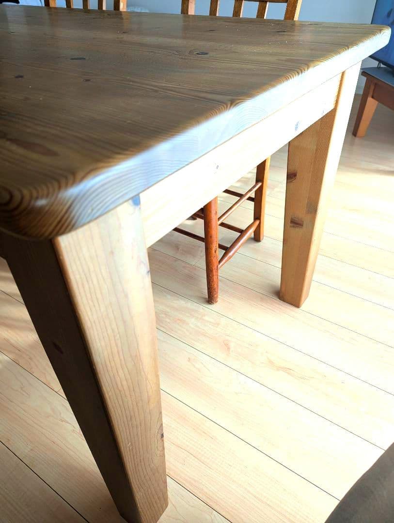 ♪大幅値下げ中♪【karf 北欧ヴィンテージ調】ダイニングテーブル