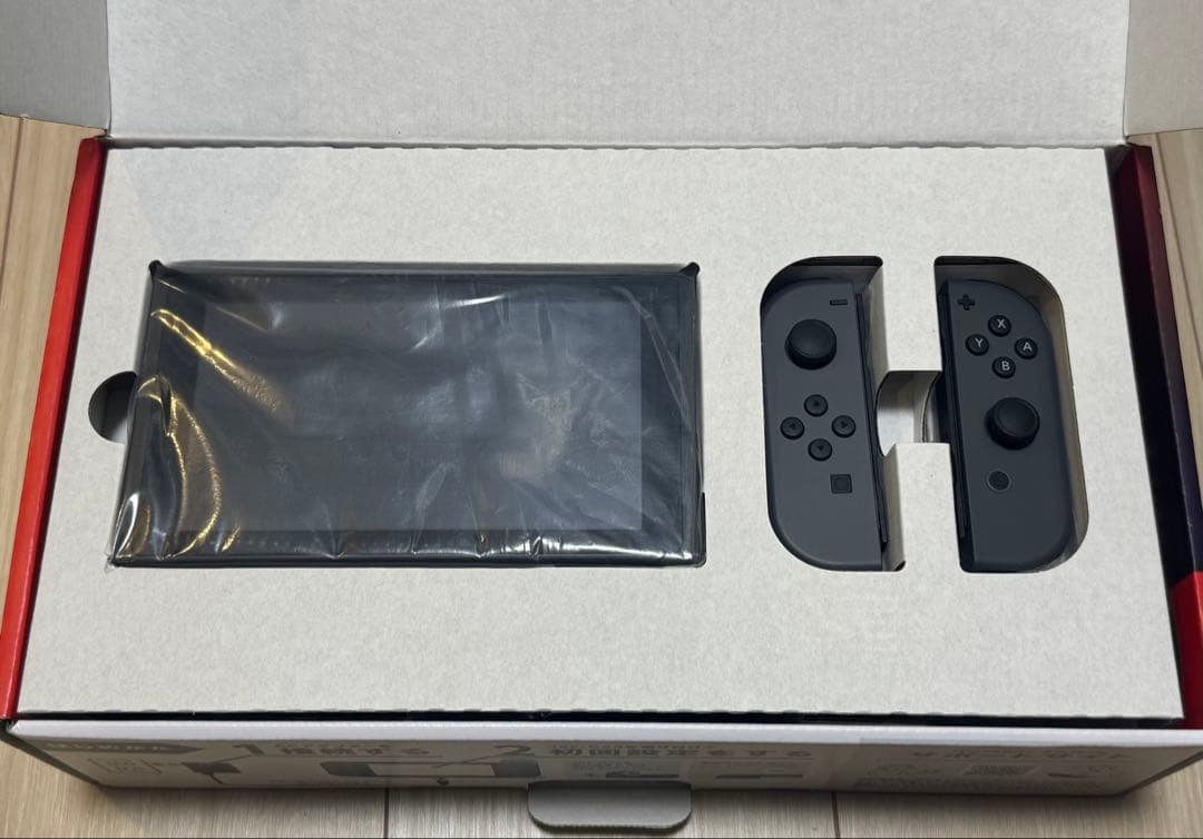 Nintendo Switch1 本体 グレー（バッテリー強化版）付属品完備