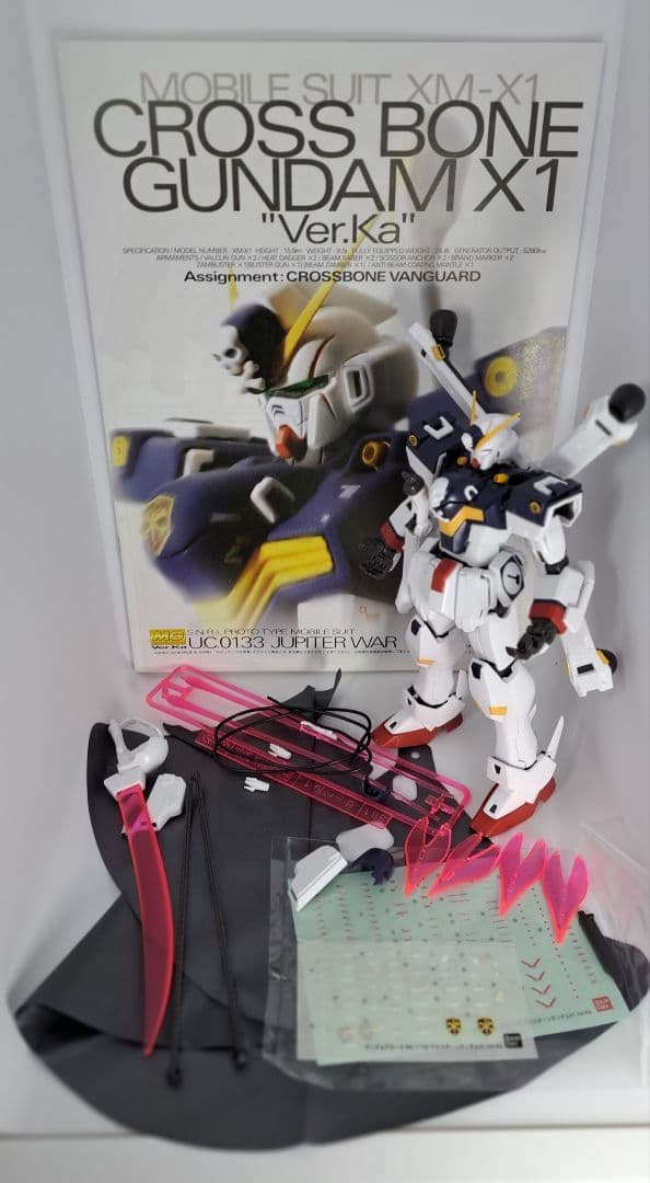 MG クロスボーンガンダムVer.Ka X0〜X3 4体SET MG クロスボーンガンダム