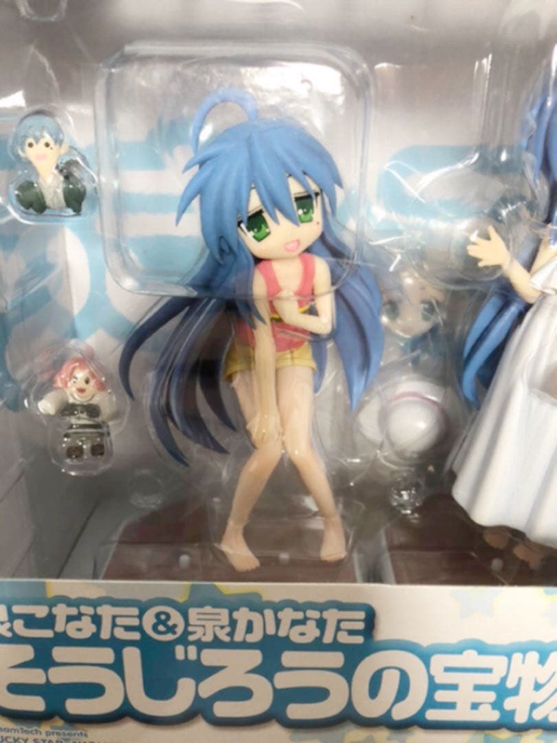 らき☆すた 泉こなた＆かなた そうじろうの宝物セット 完成品