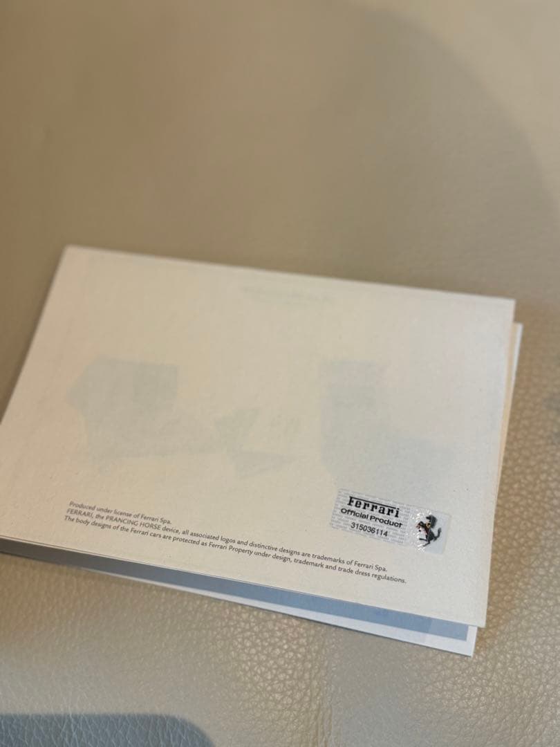 【オーナー限定】FerrariF8SPIDERスケールカー非売品
