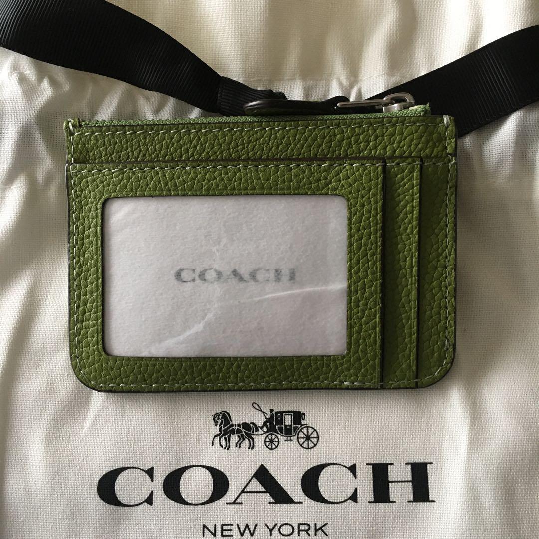 新品　コーチ COACH 定価15,400円 レザー スキニー ID ケース