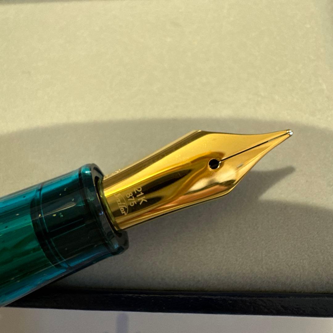 文具館コバヤシ 限定 オリジナル万年筆 翡翠Female 字幅B 文具館