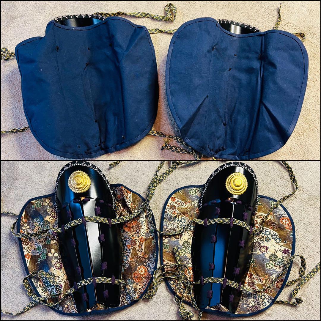 新品同様•美品！『薩摩丸武工房製』黒色胴当世具足 鎧 一式【現代 甲冑 等身大】