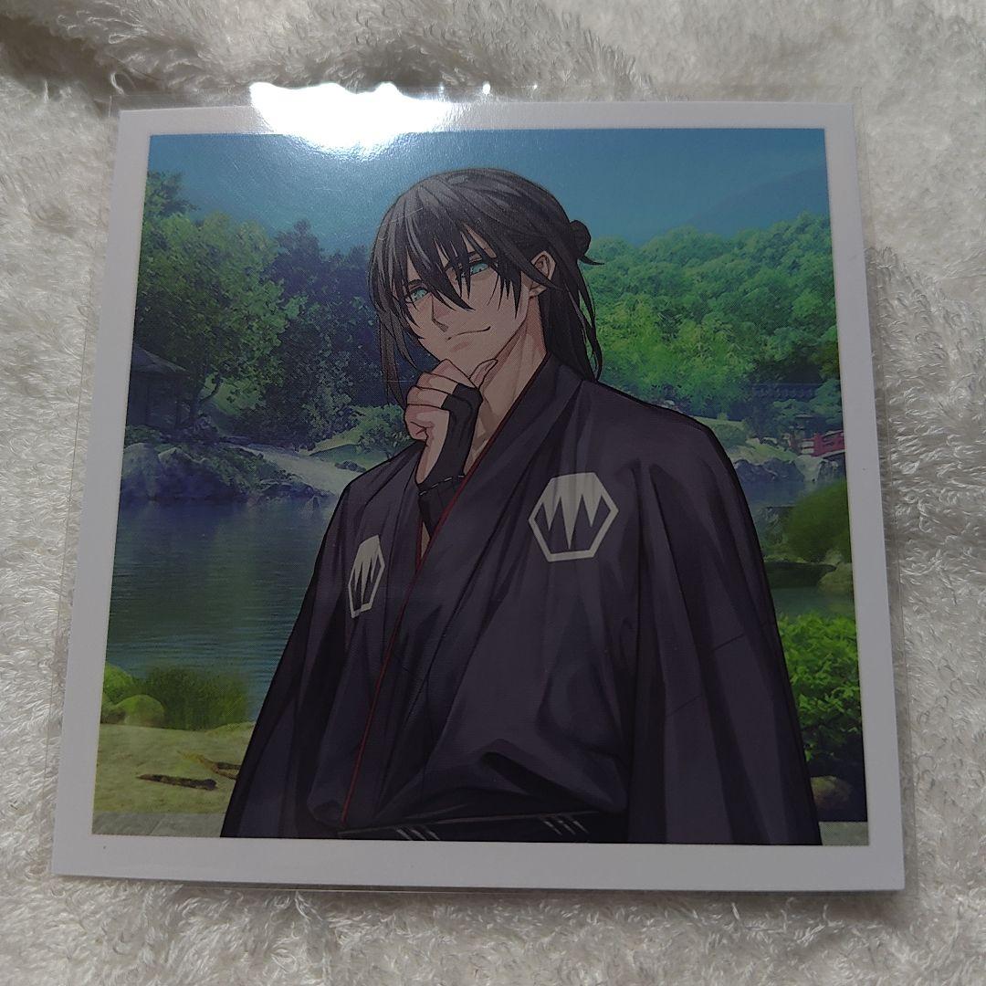 刀剣乱舞 とうらぶ スクエア缶バッジ 軽装 跪坐 孫六兼元