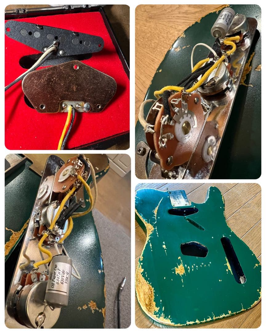 ハードレリックテレキャスタータイプ/ラッカー/アルニコ5PU×オイル