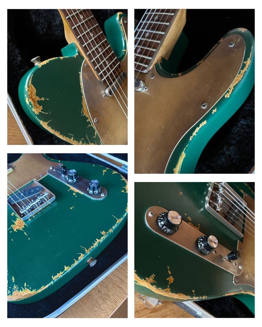 ハードレリックテレキャスタータイプ/ラッカー/アルニコ5PU×オイル