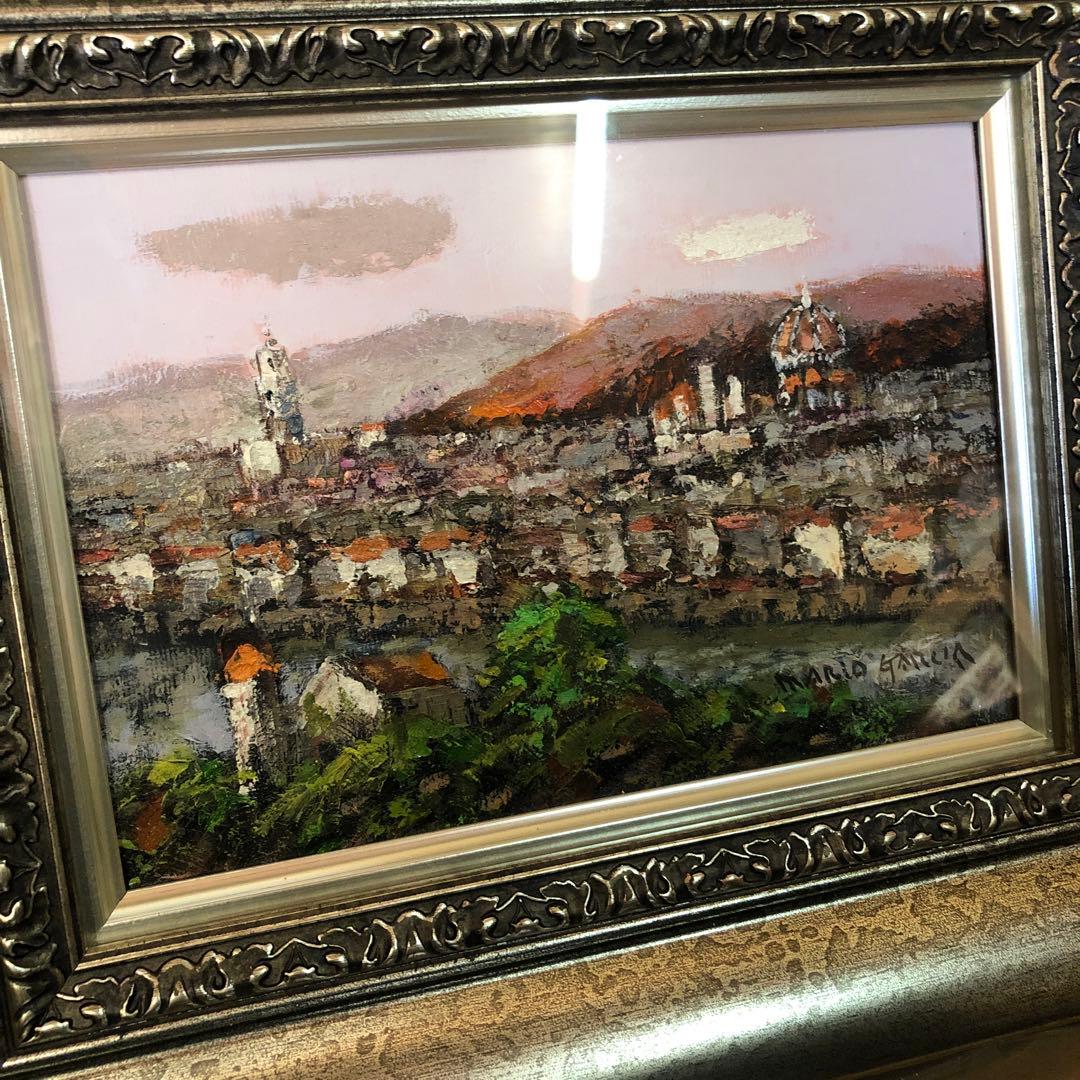 MARIA GARCIA 風景画 油彩画
