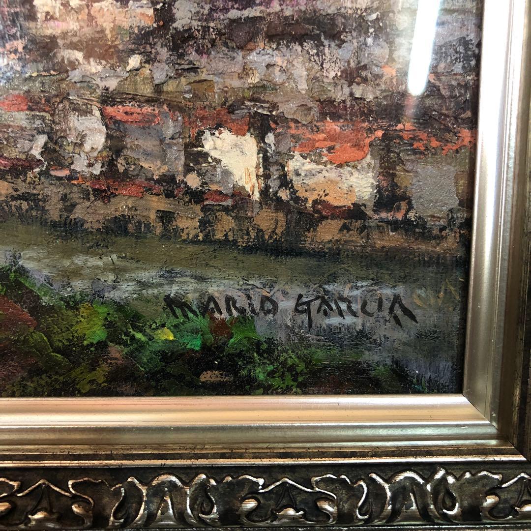 MARIA GARCIA 風景画 油彩画