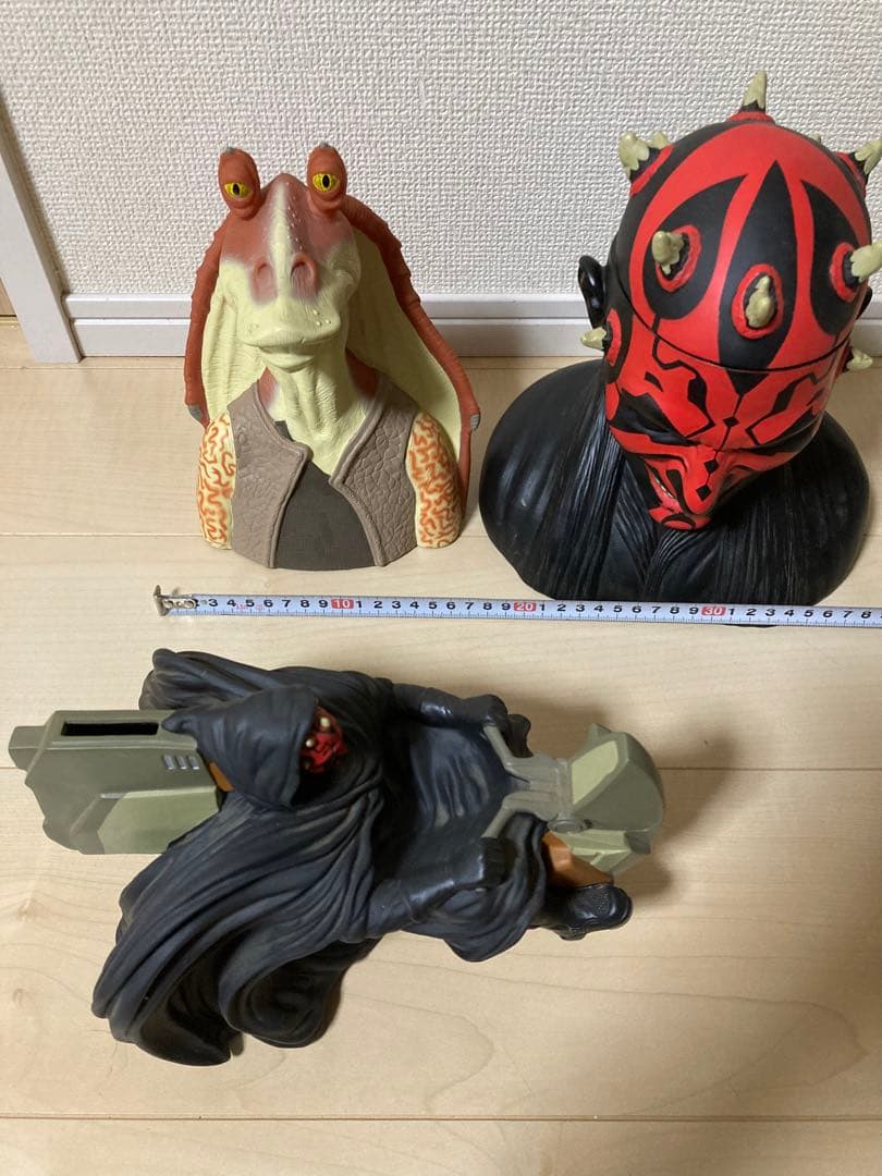 スターウォーズ 　ダースモール　コンテナ　ジャージャービンクス　貯金箱