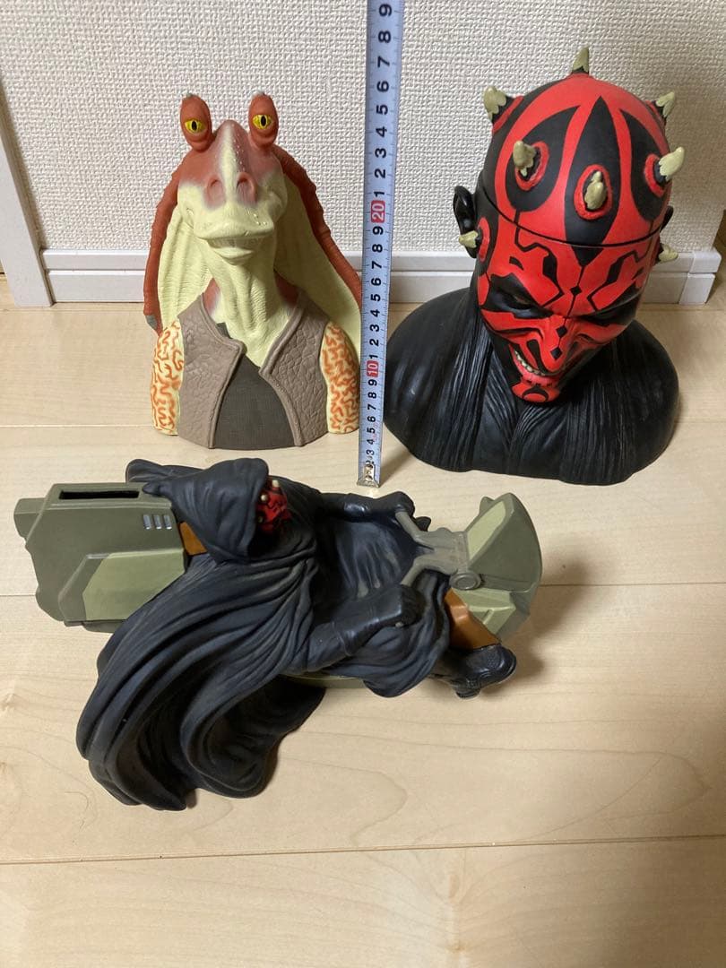 スターウォーズ 　ダースモール　コンテナ　ジャージャービンクス　貯金箱