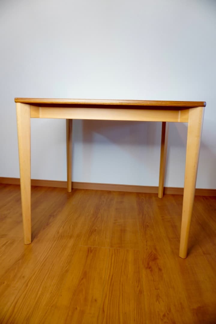 天童木工 水之江忠臣 3点セット ダイニングテーブル + チェア 2脚