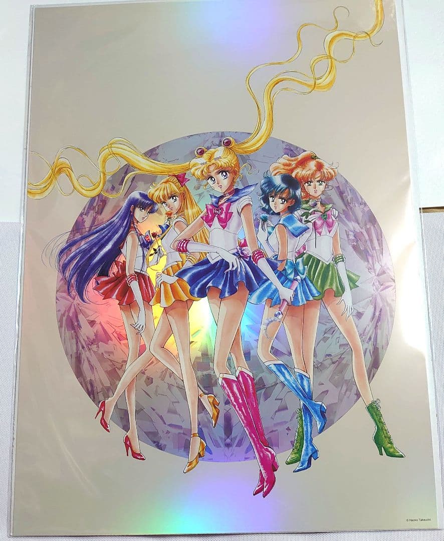 セーラームーンレゾネ展オーロラポスターコンプリート5種セット新品未