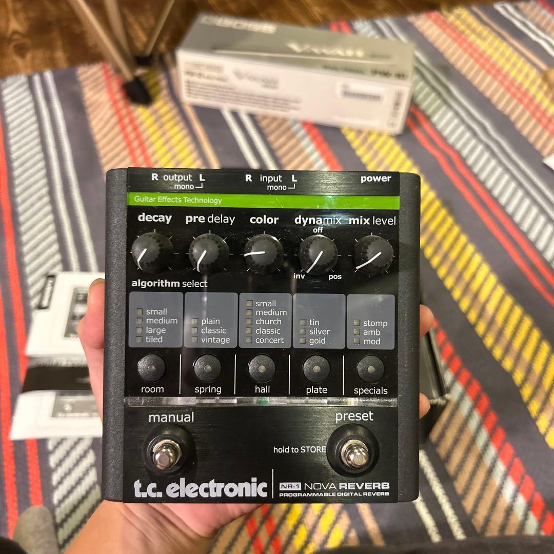 【ばすお様】ギターエフェクター　t.c electronic リバーブ