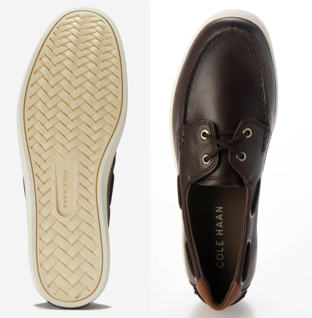 新品 25.5cm コールハーン ナンタケット ボートシューズ 定価37400円