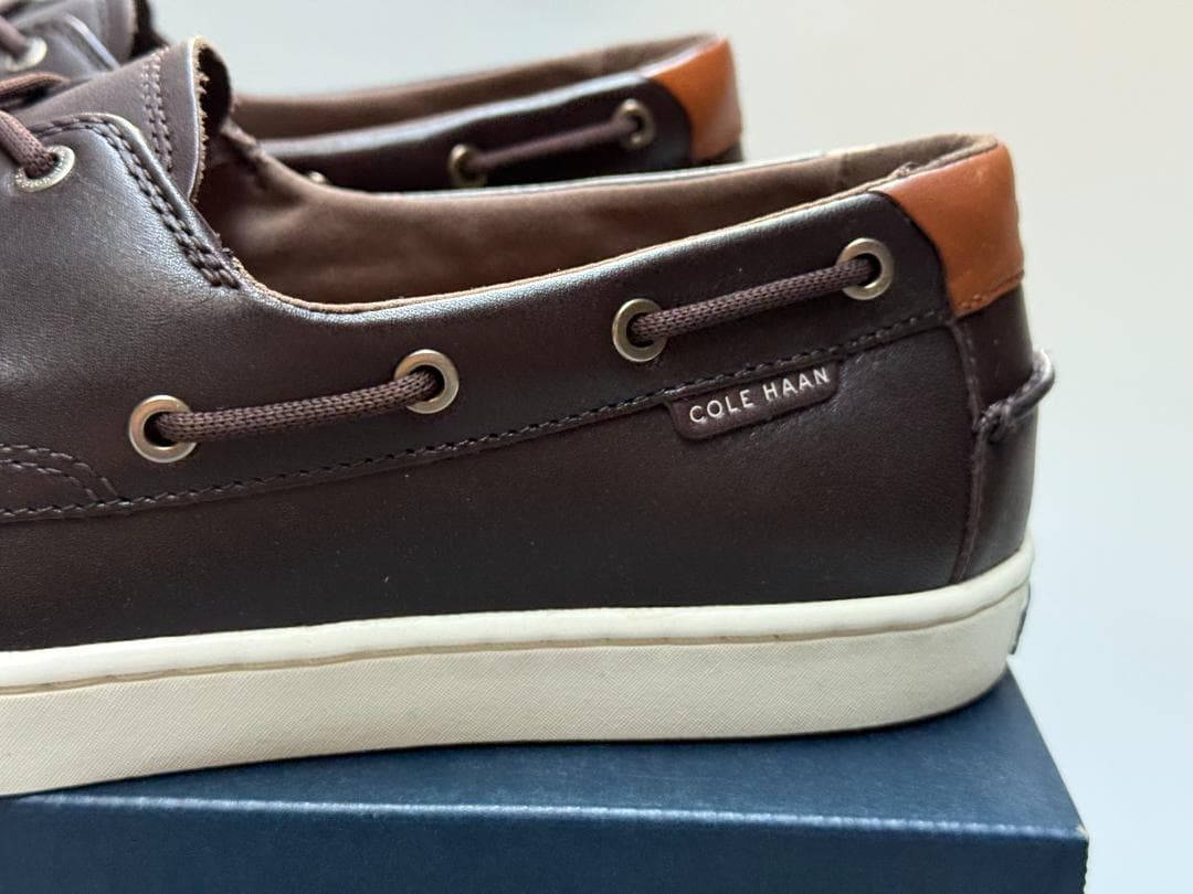 新品 25.5cm コールハーン ナンタケット ボートシューズ 定価37400円