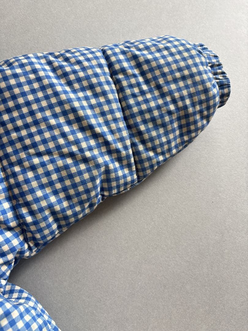 tinycottons VICHY PADDED OVERALL　4y