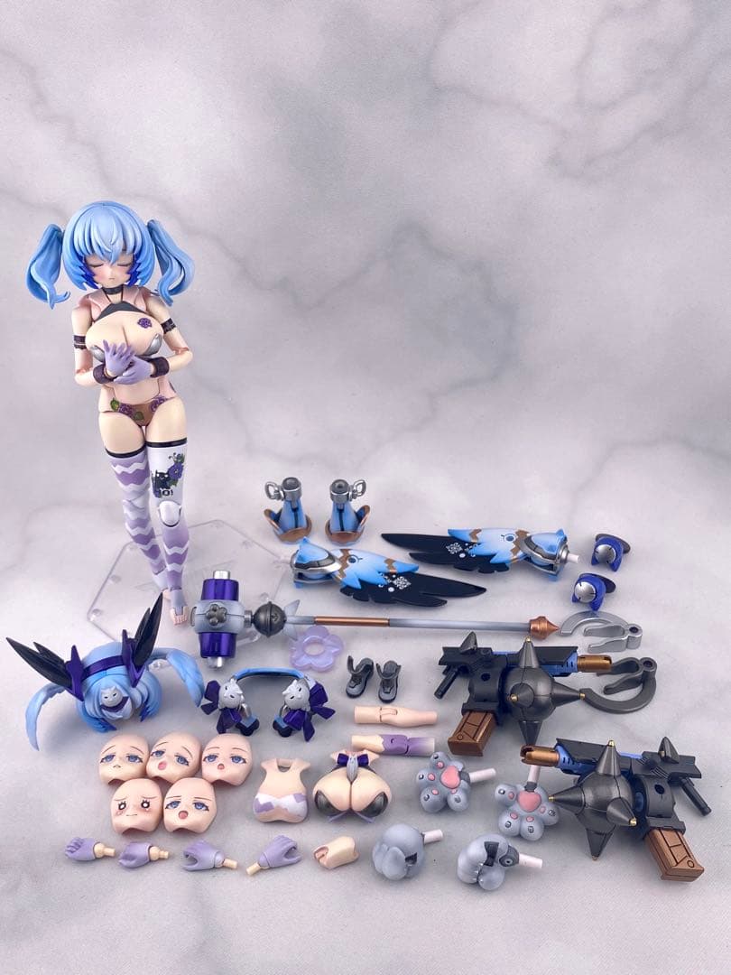 メガミデバイス　PUNI☆MOFU シャオ　塗装完成品