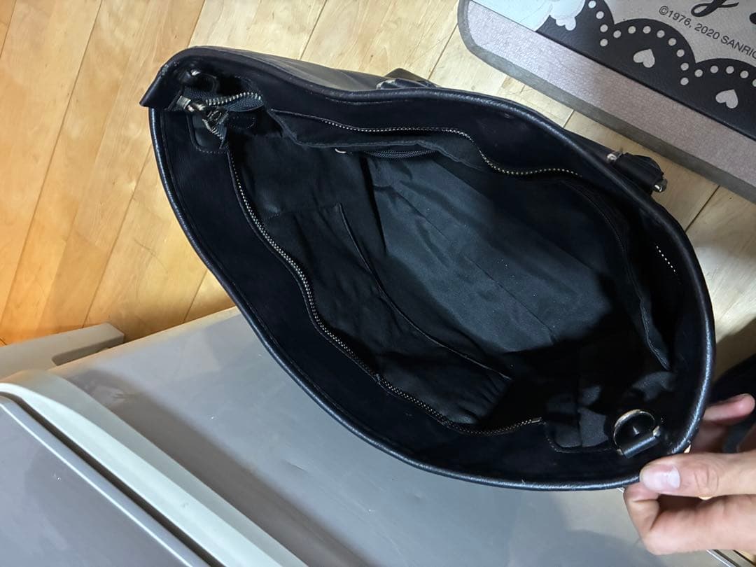 ち*@様 t*e様 COACH ブラック ビジネスバッグ A1724-FB475