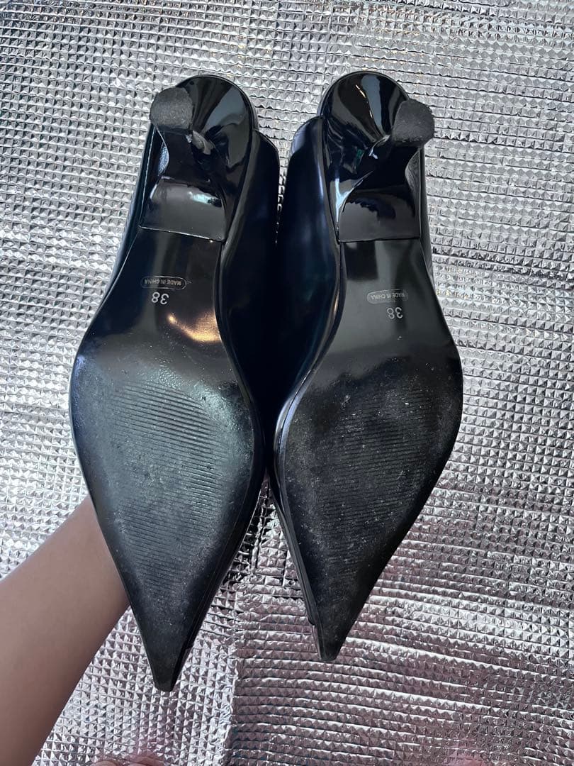 【PRANK PROJECT】 ポインテッドトゥミュール ブラック