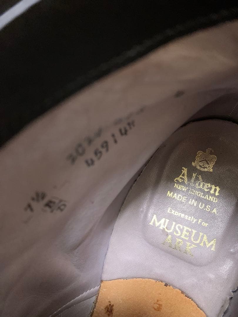 美品　ミュージアムアーク別注　オールデン ミリタリーブーツ　45914H