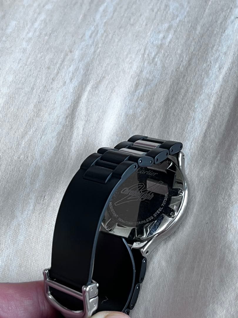 カルティエ ＣＡＲＴＩＥＲ 腕時計 マスト２１ クロノスカフ クォーツ メンズ