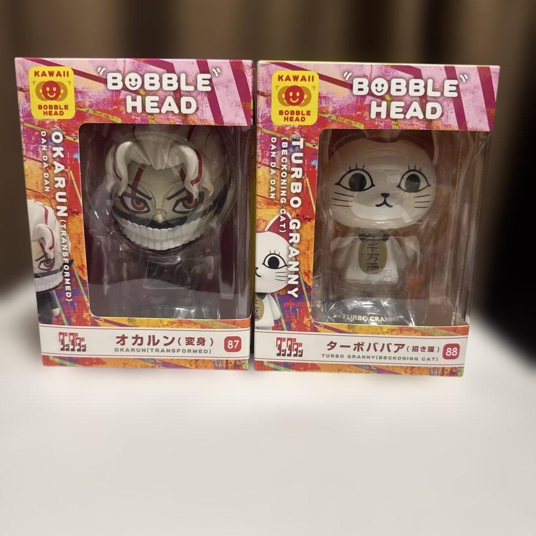 ダンダダン オカルン＆ターボババア ボブルヘッド - メルカリ