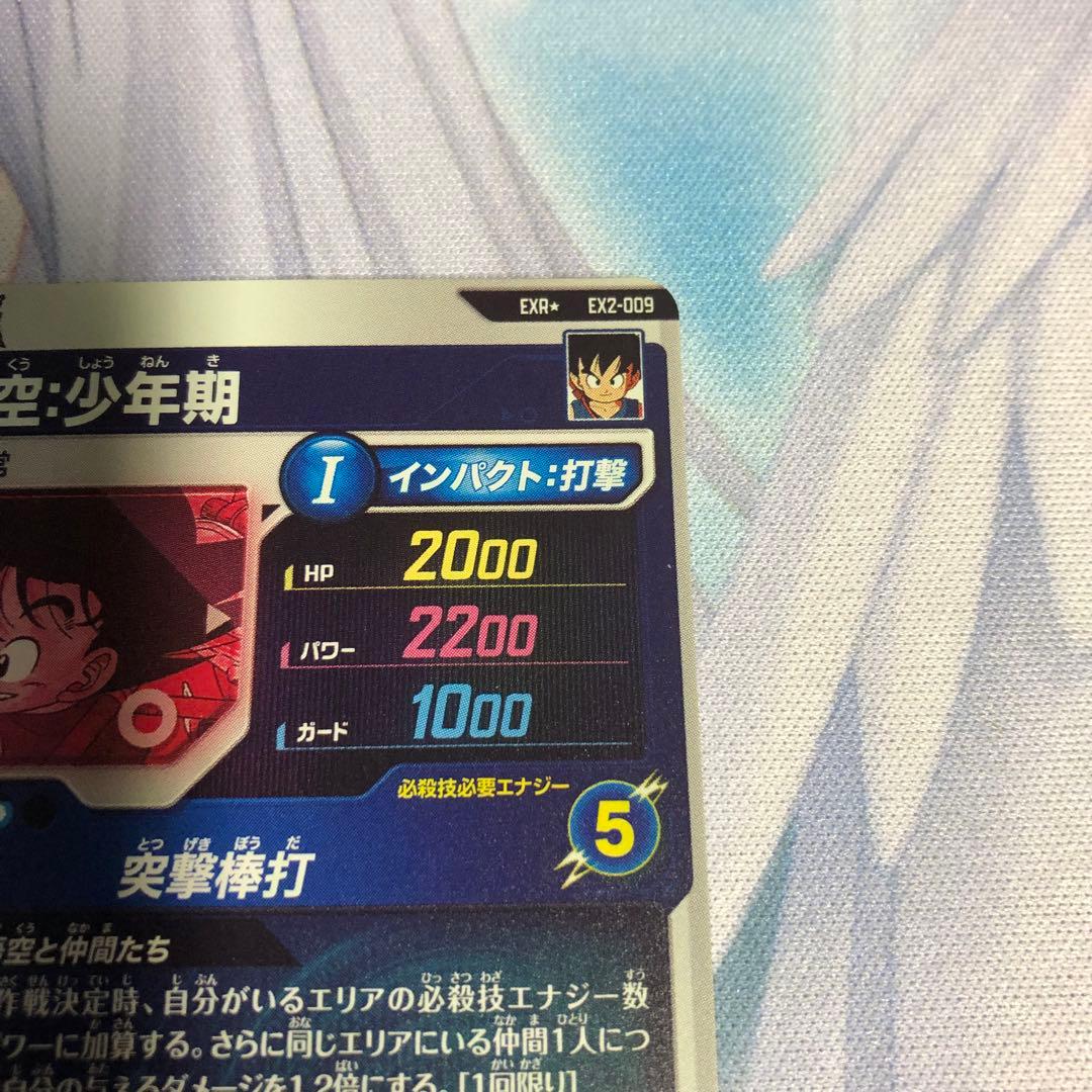 神龍 EXR EX2-009 孫悟空 少年期 パラレル