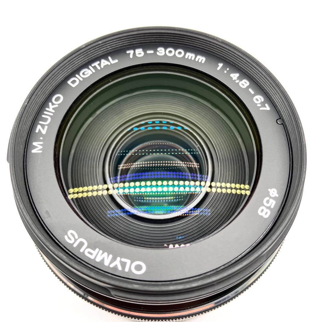 レンズ(ズーム) OLYMPUS 75-300mm F4.8-6.7 II ED MSC