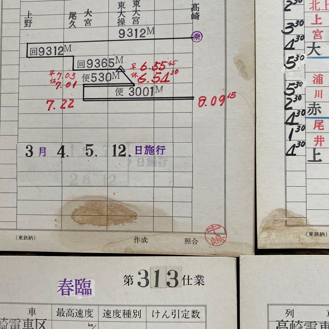 鉄道　スタフ　春臨③