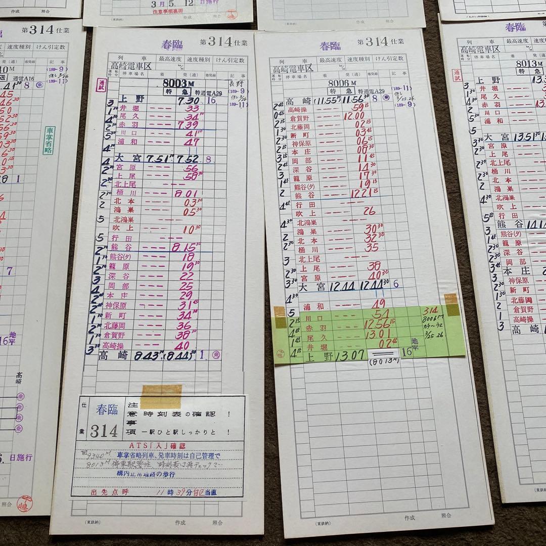 鉄道　スタフ　春臨③