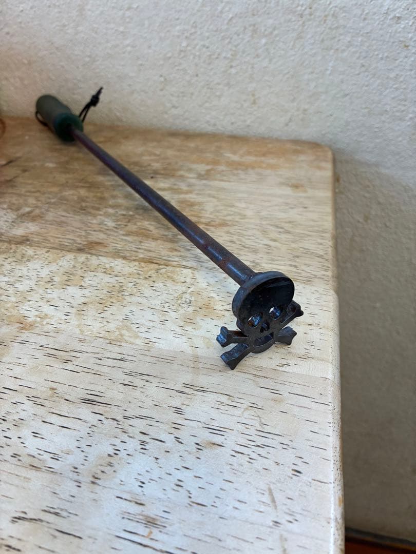 ビンテージ スカル 髑髏 骸骨 インダストリアル ミッドセンチュリー 死神