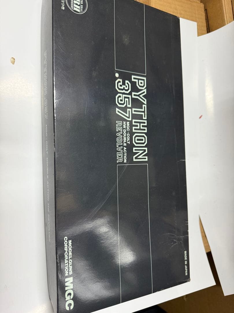 MGC パイソン　357レボルバー MGC NEW POLICE PYTHON357 6in: GFCのモデル玩具箱