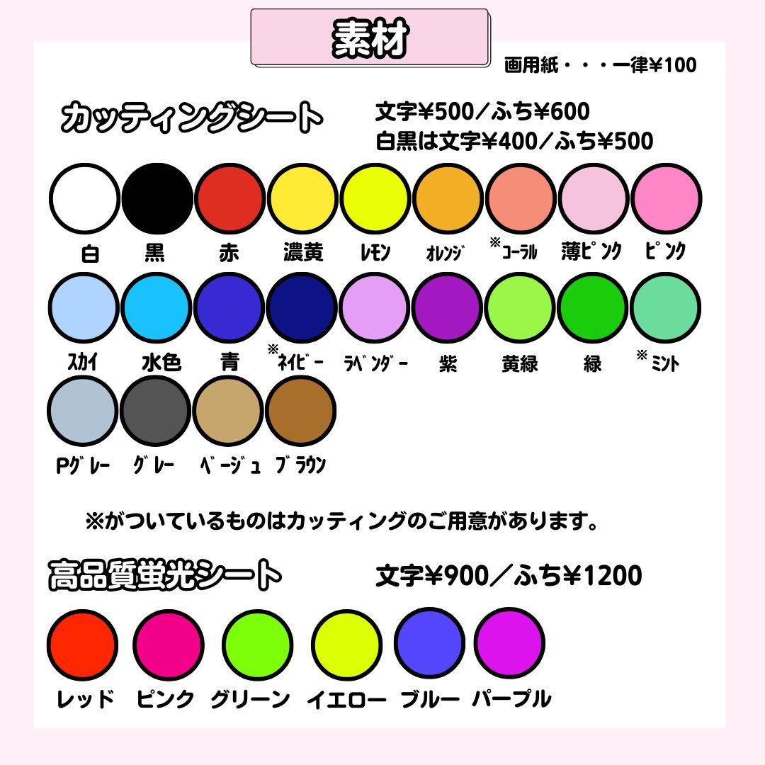 オーダー うちわ屋さん うちわ文字 ボード 連結 ネーム 団扇屋さん　ネムボ