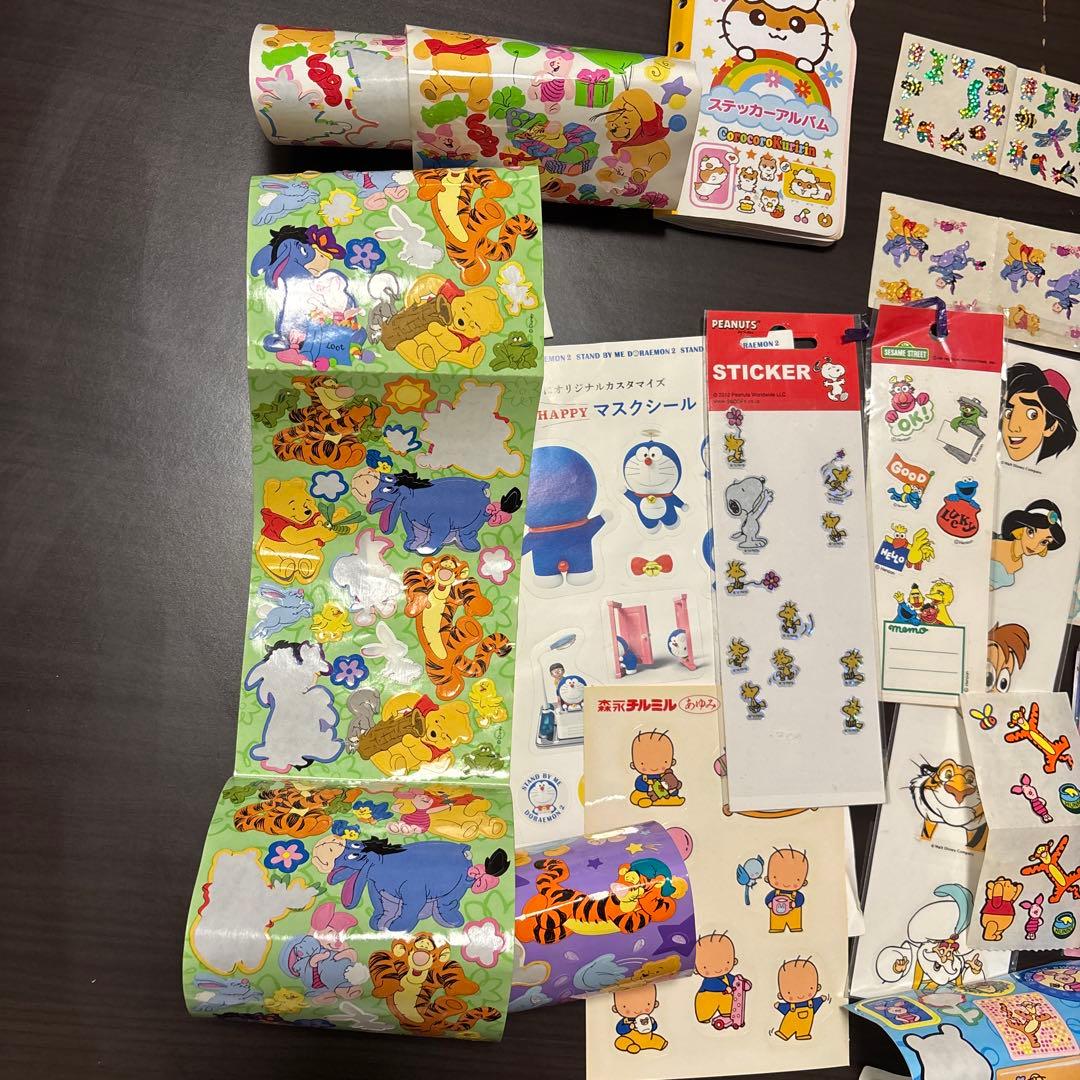 平成当時のもの！！平成女児 キャラクターシールセット まとめ売り